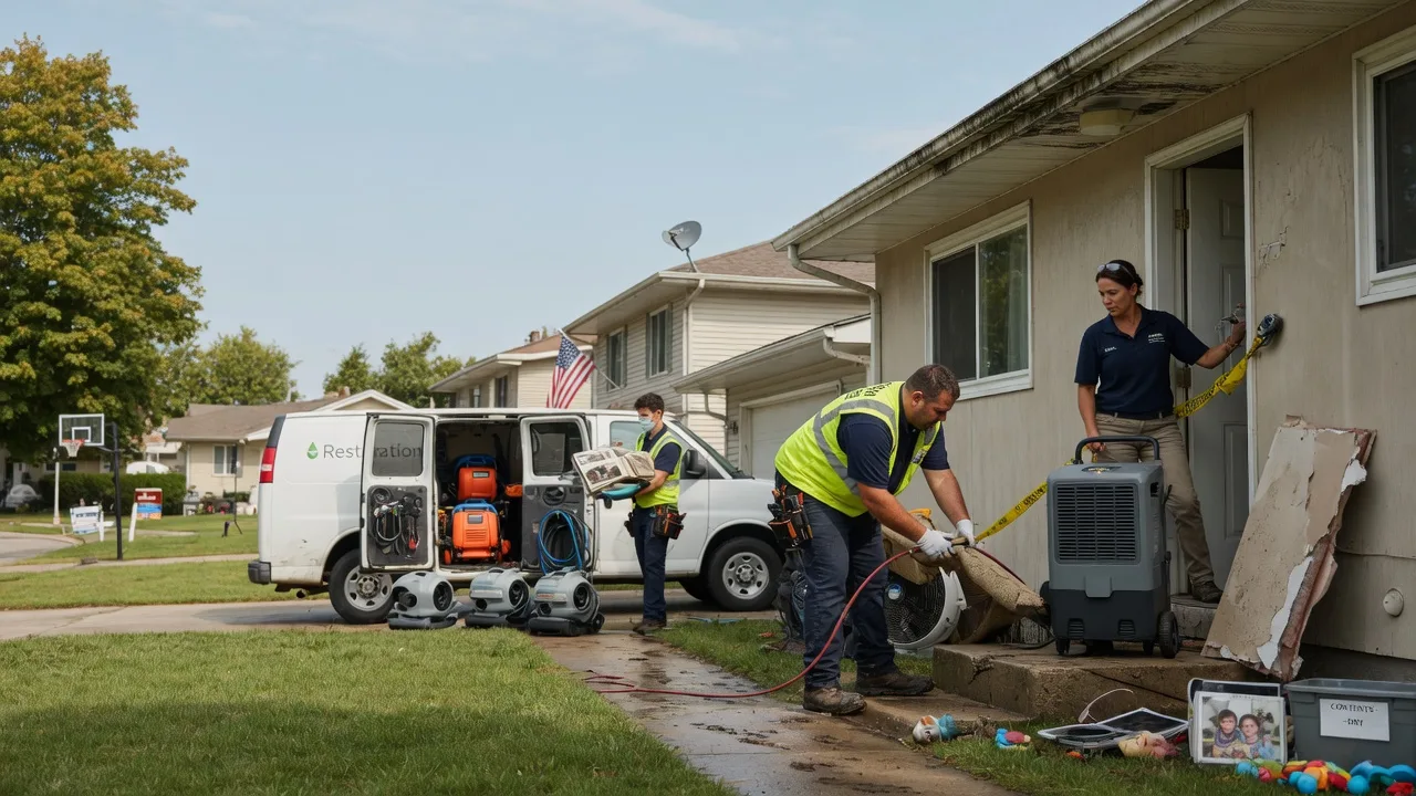 Water Damage Restoration in Deerfield, OH near me